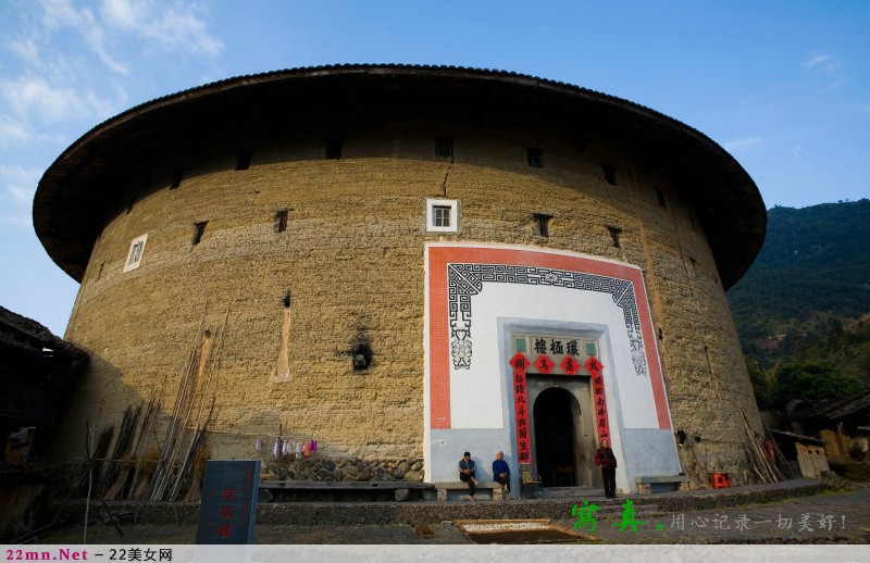 福建永定龙岩客家土楼图片19