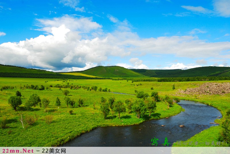 国际型旅游名城中国内蒙古阿尔山美景